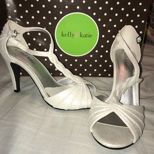 COPY - Katie and Kelly silver heels